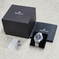 TAG Heuer Link GMT WJF2115 Stainless Steel 42mm Black Dial Automatic Men's Watch